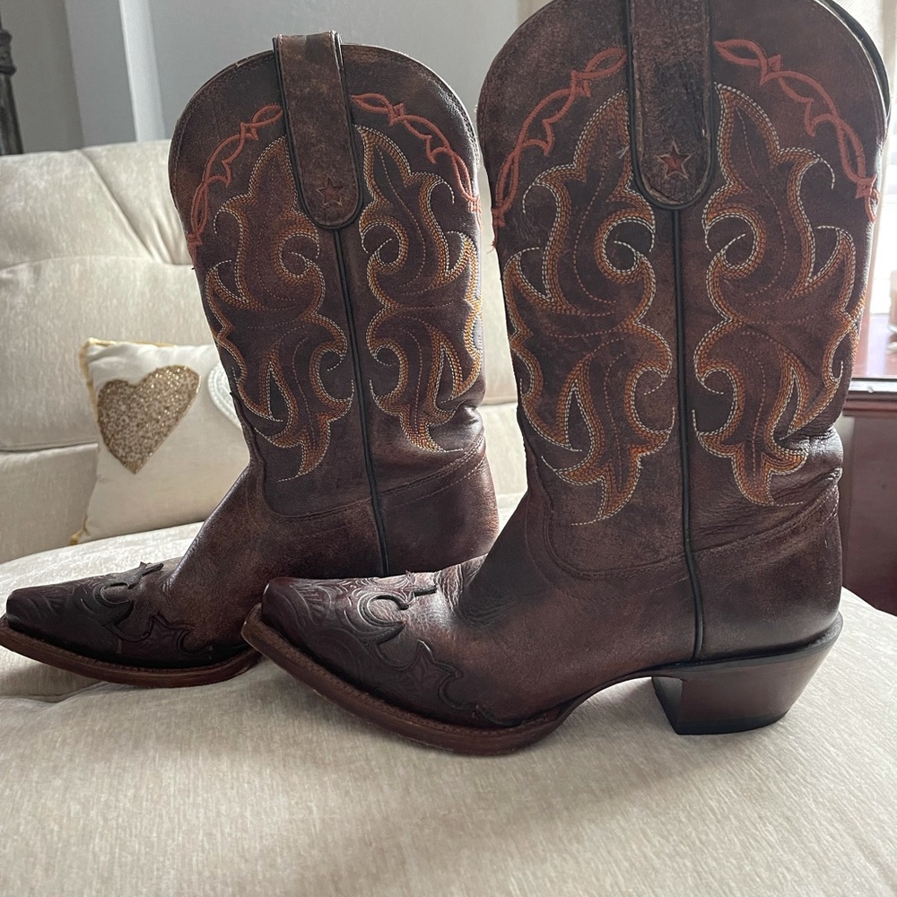 Tony Lama Snip Toe Boot. Size 5b - image 5